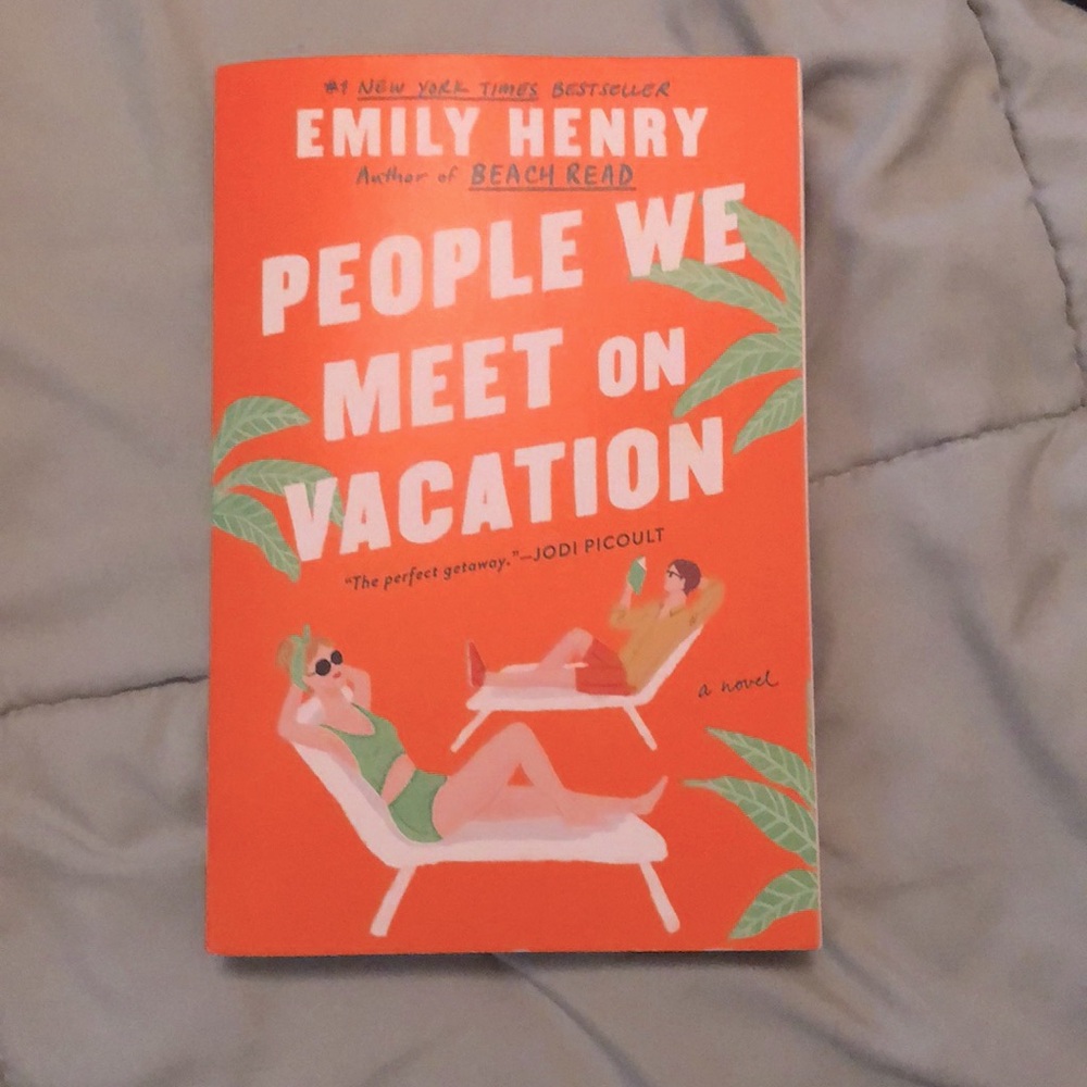 People we meet on vacation by Emily Henry book
